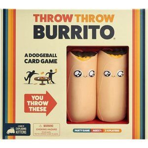 Throw Throw Burrito by Exploding Kittens - A Dodgeball Card Game - 2-6 Players